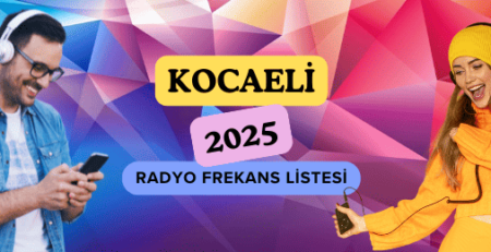 Kocaeli Radyo Frekansları Listesi (2025 Güncel)