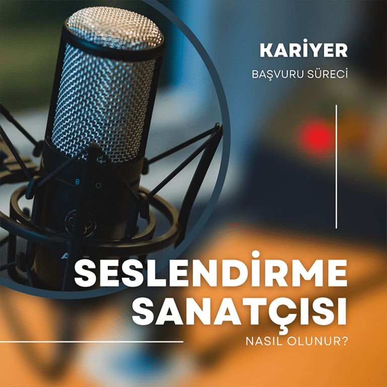 Seslendirme Sanatçısı Nedir ve Ne İş Yapar? | My Prodüksiyon